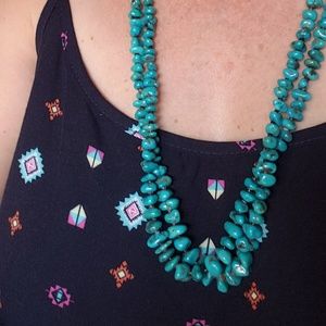 Vintage Navajo Turquoise Necklace